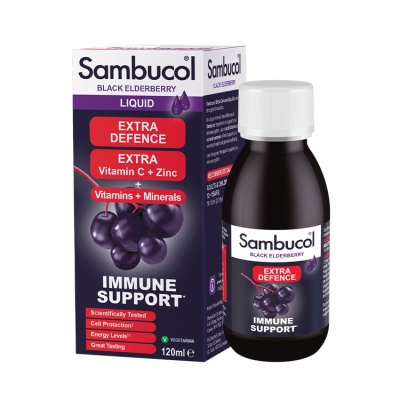 Sambucol Extra Defence Liquid 120ml